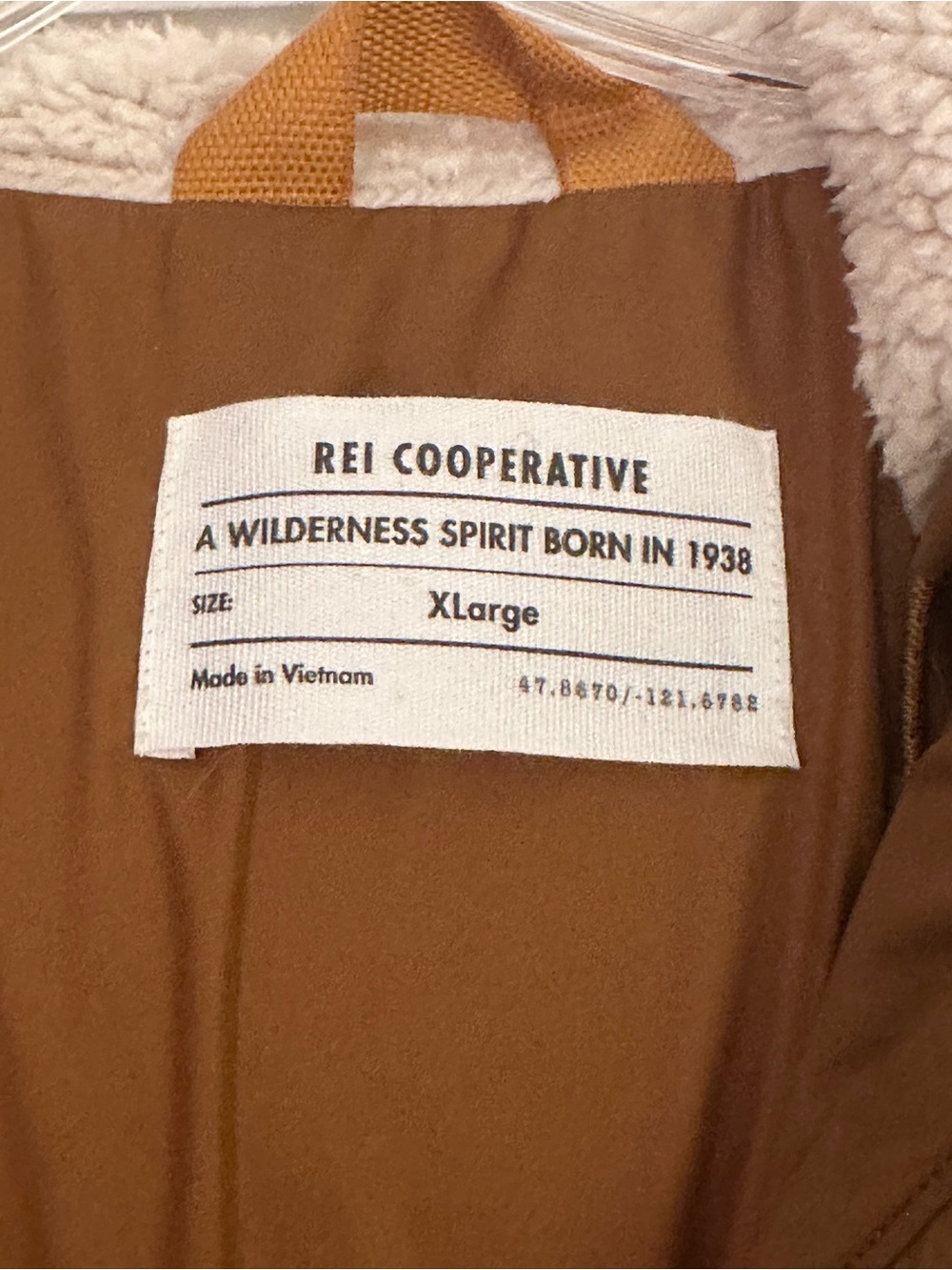 REI Carmel Puffer Coat with Hood, size XL - Picture 4 of 7
